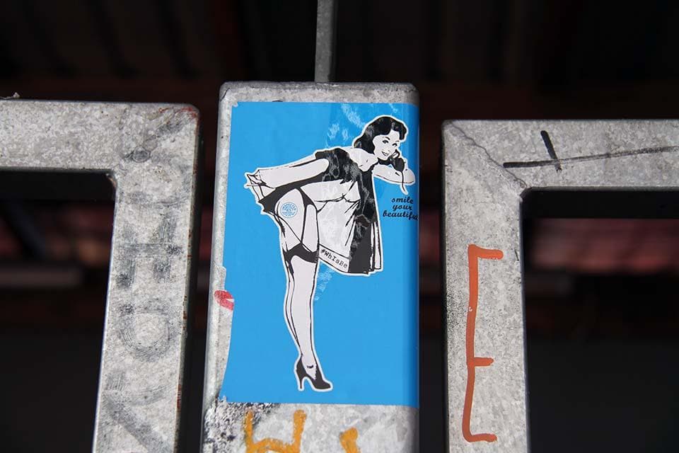 Street Art Style Sticker